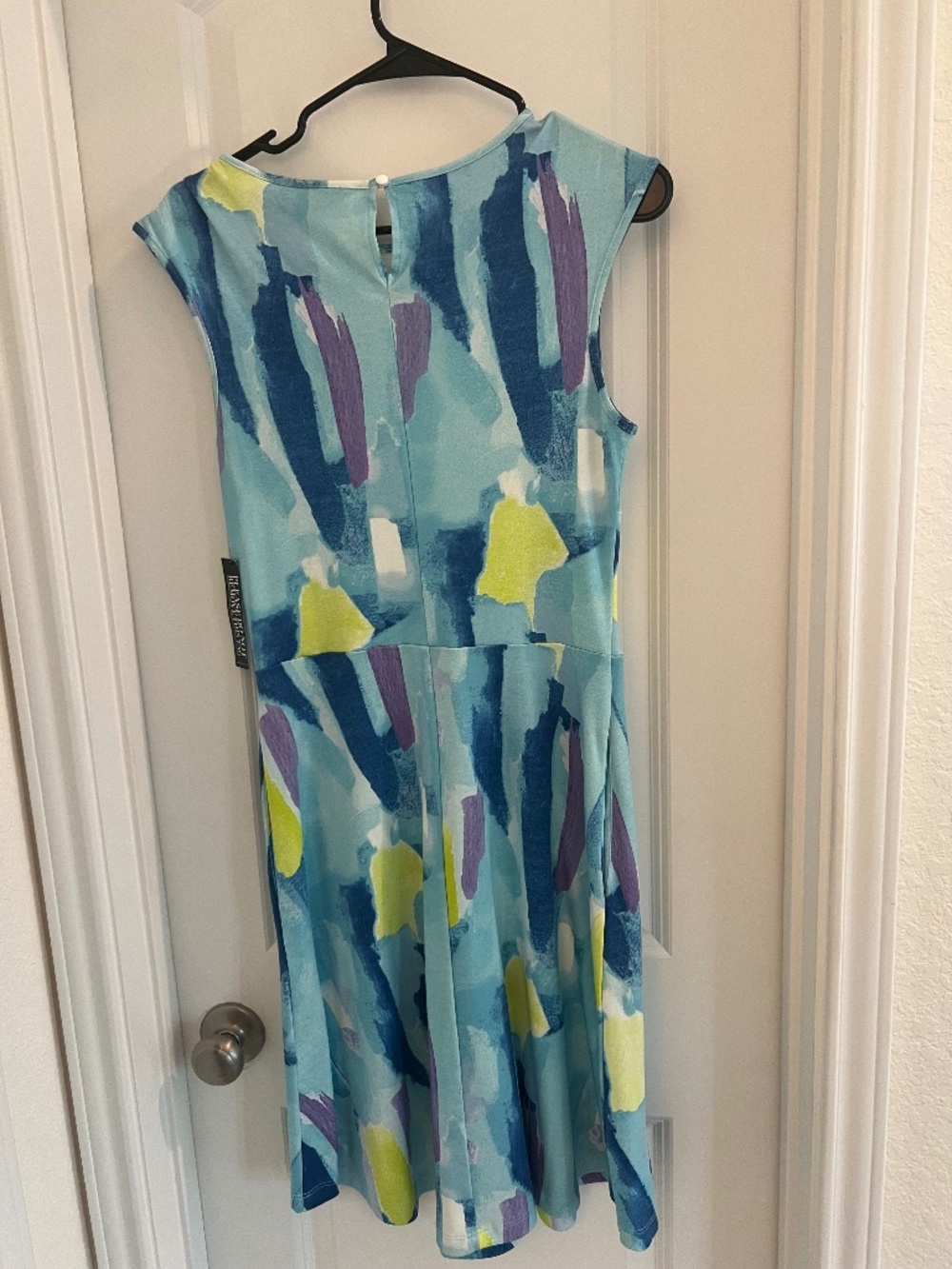 New York & Company Abstract Fit & Flare Dress – Small Tall – NWT